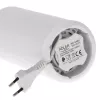 Młynek żarnowy Adler AD4446WG — elektryczny młynek do kawy, stalowe żarna, pojemnik na 75 g, 150 W, biały