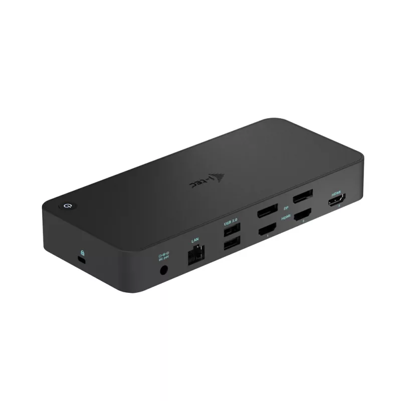 i-tec USB 3.0 / USB-C / Thunderbolt, 3x 4K Stacja dokująca + Power Delivery 100W