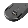 Bezprzewodowa mysz optyczna NATEC Jay 2 RF — 2,4 GHz, 1600 DPI, oburęczna, 4 przyciski, czarna