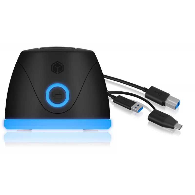 ICY BOX IB-1124L-C3 USB 3.2 Gen 1 (3.1 Gen 1) Type-B Czarny