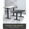 ICY BOX IB-EW206B-T Electric 2 leg(s) Czarny