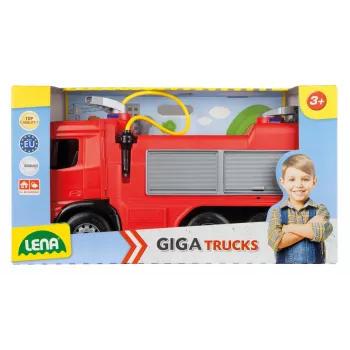 Lena GIGA TRUCKS Wóz strażacki do jeżdżenia Arocs, Wóz strażacki, 3 lat(a), Wielokolorowy