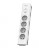 Listwa przeciwprzepięciowa Philips SPN7040WA/60 4 gniazda AC 600 J 2 m Biała