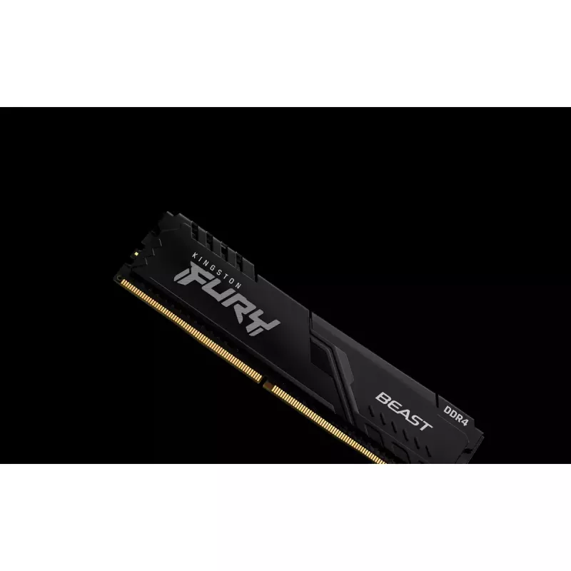 Kingston Technology FURY Beast 64GB 3600MT/s DDR4 CL18 DIMM (Zestaw 2 sztuk) Czarny