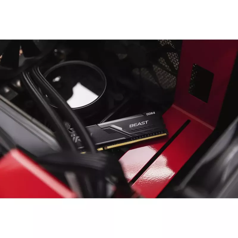 Kingston Technology FURY Beast 64GB 3600MT/s DDR4 CL18 DIMM (Zestaw 2 sztuk) Czarny