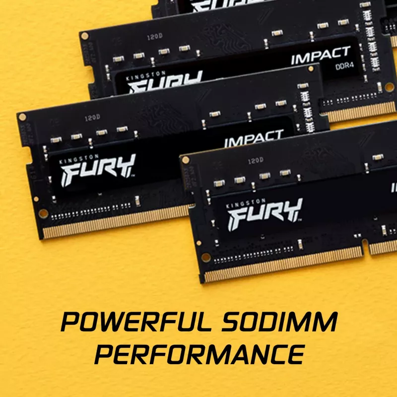 Kingston Technology FURY 16GB 3200MT/s DDR4 CL20 SODIMM Impact