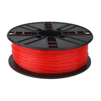 GEMBIRD filament ABS fluorescencyjny czerwony, 1,75 mm, 1 kg