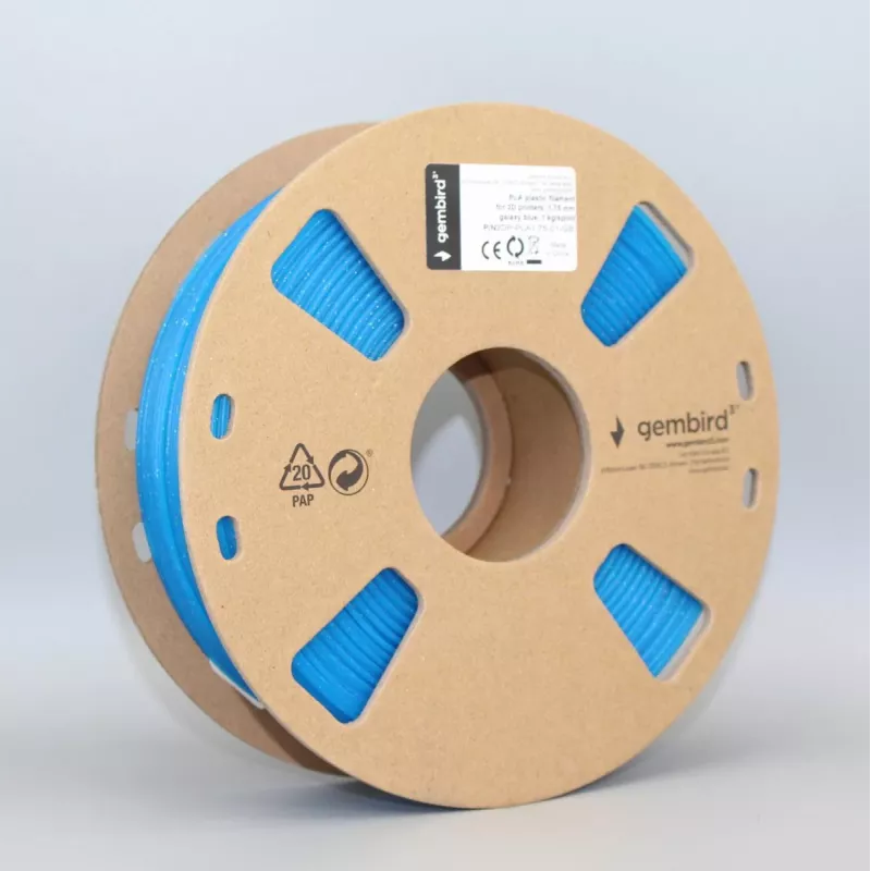 Materiał do druku 3D Gembird 3DP-PLA1.75-01-GB