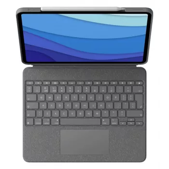 LOGITECH Combo Touch - iPad Pro 12,9 cala (5. gen.) - angielski - Qwerty