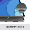 LOGITECH Combo Touch - iPad Pro 12,9 cala (5. gen.) - angielski - Qwerty