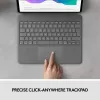 LOGITECH Combo Touch - iPad Pro 12,9 cala (5. gen.) - angielski - Qwerty