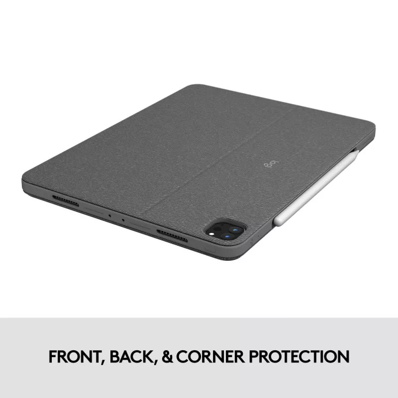 LOGITECH Combo Touch - iPad Pro 12,9 cala (5. gen.) - angielski - Qwerty