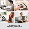 LOGITECH Combo Touch - iPad Pro 12,9 cala (5. gen.) - angielski - Qwerty