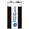 alkaliczna bateria 9V everActive EV6LR61-PRO, 9 V, 650 mAh, 26,4×48,5×16 mm, 1 szt.