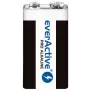 alkaliczna bateria 9V everActive EV6LR61-PRO, 9 V, 650 mAh, 26,4×48,5×16 mm, 1 szt.