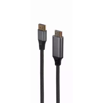 Adapter kabla wideo Gembird CC-DP-HDMI-4K-6 — DisplayPort do HDMI Typ A, 1,8 m, 4K, czarny