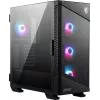 Obudowa PC MSI MPG VELOX 100R Mid Tower Czarna — ATX, 7 slotów rozszerzeń, 2× wnęki 3,5 cala, 2× wnęki 2,5 cala, USB-C