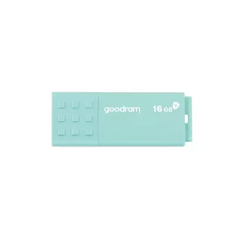 Pendrive GOODRAM UME3 CARE 16 GB USB typu A 3.2 Gen 1 (odczyt 60 MB/s, zapis 20 MB/s) turkusowy