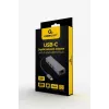 Adapter dokujący Gembird A-CMU3-LAN-01 — USB-C 3.2 Gen 1, 1× Gigabit LAN, 3× USB-A, metalowa obudowa, szary