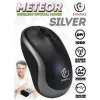 Bezprzewodowa mysz optyczna Rebeltec METEOR srebrna RBLMYS00050 USB