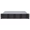QNAP - TL-R1200S-RP - Festplatten-Array - 12 Schächte (SATA-600) SATA 6Gb/s (extern) Rack einbaufähig 2U