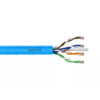 Kabel sieciowy DIGITUS DK-1614-VH-1 U/UTP Kat. 6 1m Czarny