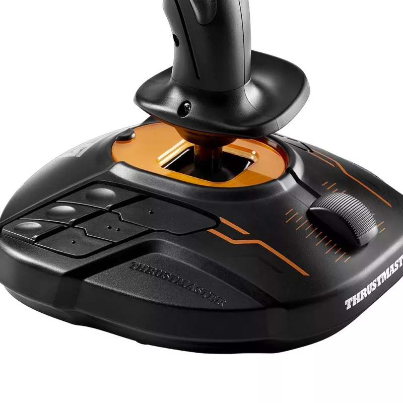 Thrustmaster T.16000M FCS SPACE SIM DUO Czarno-Pomarańczowy, USB Joystick Analogowy/Cyfrowy PC