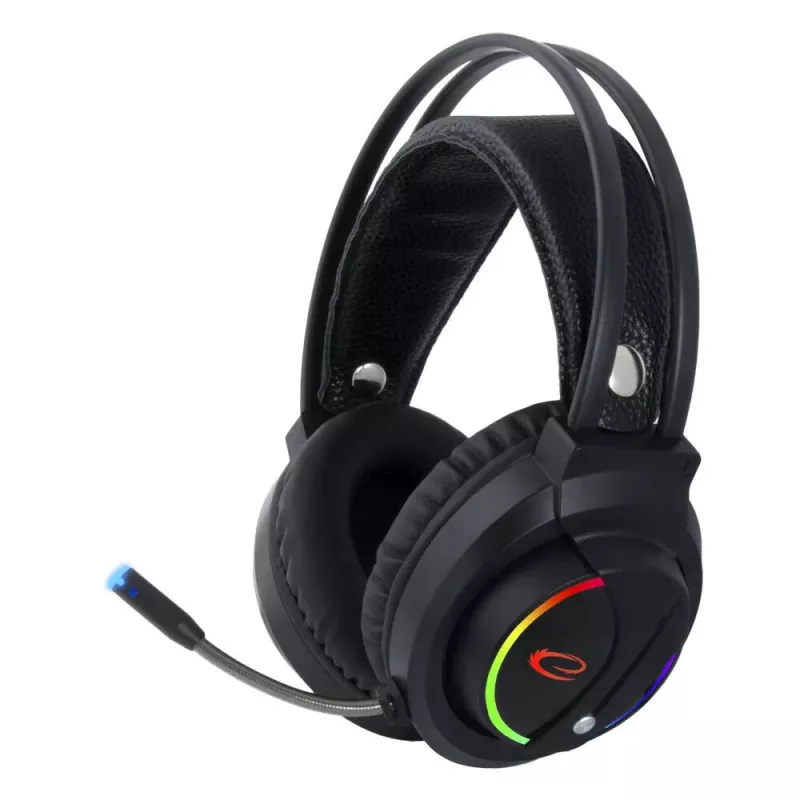 Przewodowy zestaw słuchawkowy gamingowy ESPERANZA EGH470 — nauszny, 3,5 mm, kabel 2 m, podświetlenie, 32 Ω, 105 dB