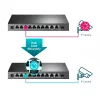 Przełącznik zarządzalny TP-Link TL-SG1210MPE 10-portowy Gigabit z 8 portami PoE+