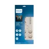 Philips SPN7060WA/60 listwa przeciwprzepięciowa biała 6 gniazd AC 2 m