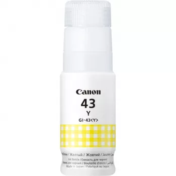 Wkład atramentowy Canon GI-43 Y żółty