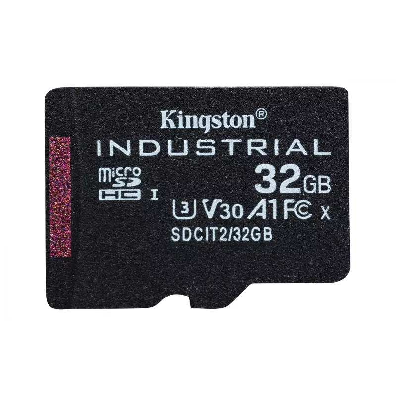 Kingston Technology 32GB microSDHC Industrial C10 A1 pSLC Karta + Adapter SD