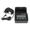 Ładowarka do akumulatorów everActive NC-3000 — uniwersalna ładowarka do AA/AAA/C/D (4-komorowa) czarna, 100–240 V