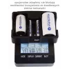 Ładowarka do akumulatorów everActive NC-3000 — uniwersalna ładowarka do AA/AAA/C/D (4-komorowa) czarna, 100–240 V