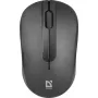 Bezprzewodowa mysz optyczna DEFENDER HIT MM-495 RF, oburęczna, 1600 DPI, odbiornik USB RF, czarna