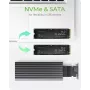 Obudowa na dysk SSD ICY BOX IB-1817MC-C31 M.2 Szary