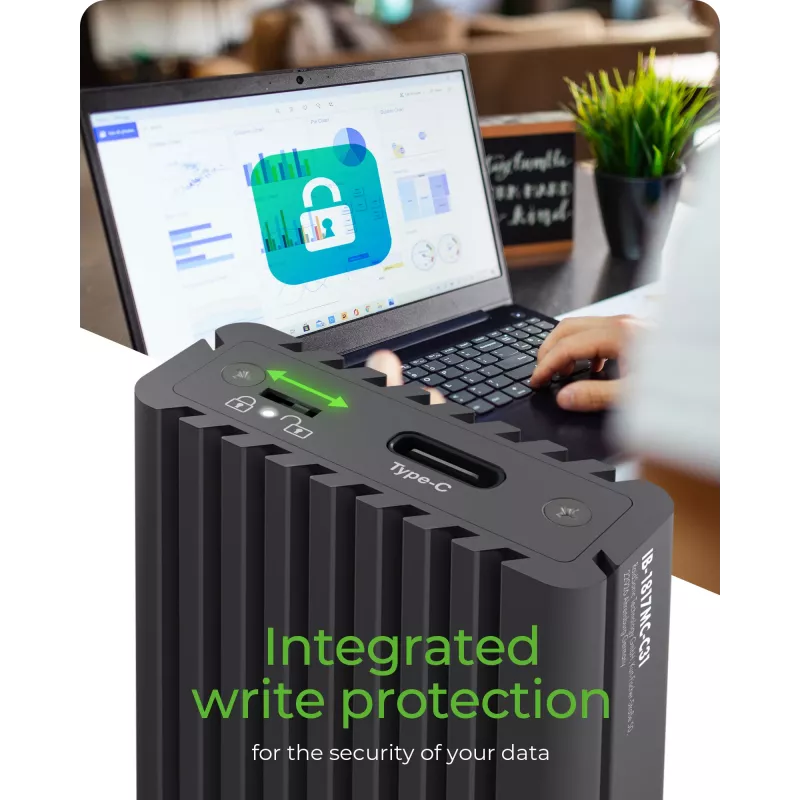 Obudowa na dysk SSD ICY BOX IB-1817MC-C31 M.2 Szary