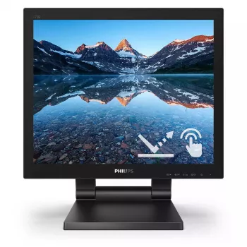Philips 172B9TL/00 monitor komputerowy 43,2 cm (17 cali) 1280 x 1024 pikseli Full HD LCD ekran dotykowy Czarny