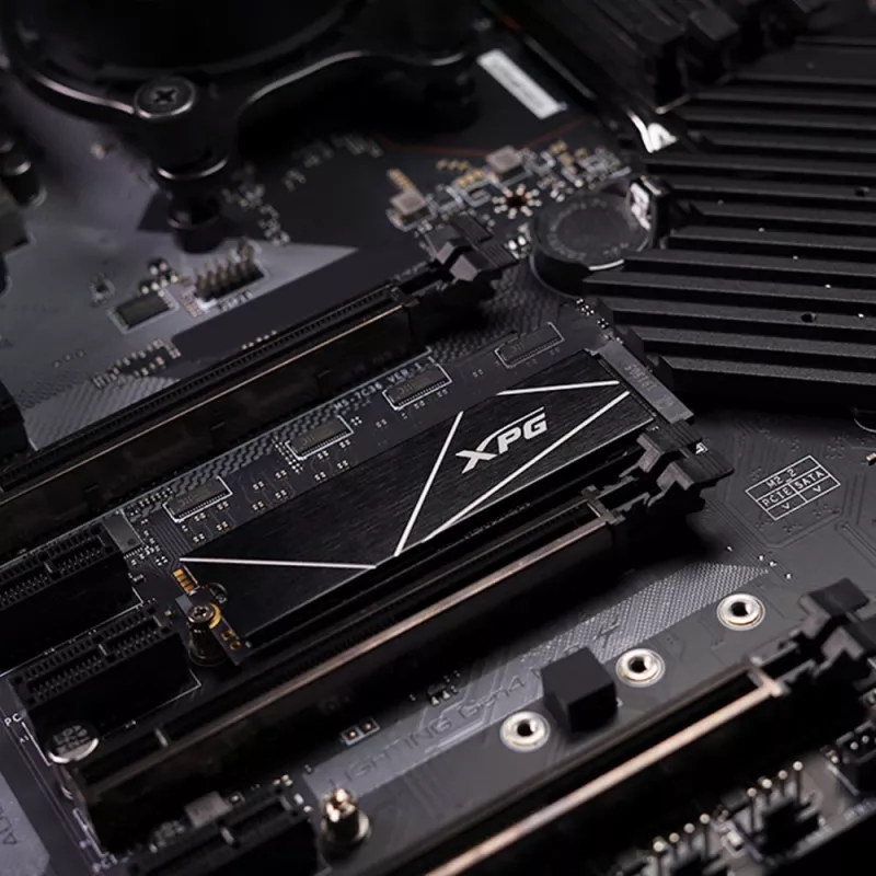 SSD M.2 2280 ADATA XPG Gammix S70 BLADE 1 TB PCIe Gen4x4, odczyt 7400 MB/s, zapis 6400 MB/s