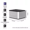 Stacja dokująca QOLTEC 5316 na 2x 2,5/3,5 cala HDD/SSD, SATA, USB 3.0 (5 Gb/s), obudowa aluminiowa