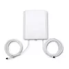 Zewnętrzna antena 4G LTE QOLTEC 57020 14 dBi — kierunkowa antena zewnętrzna do mobilnego internetu szerokopasmowego