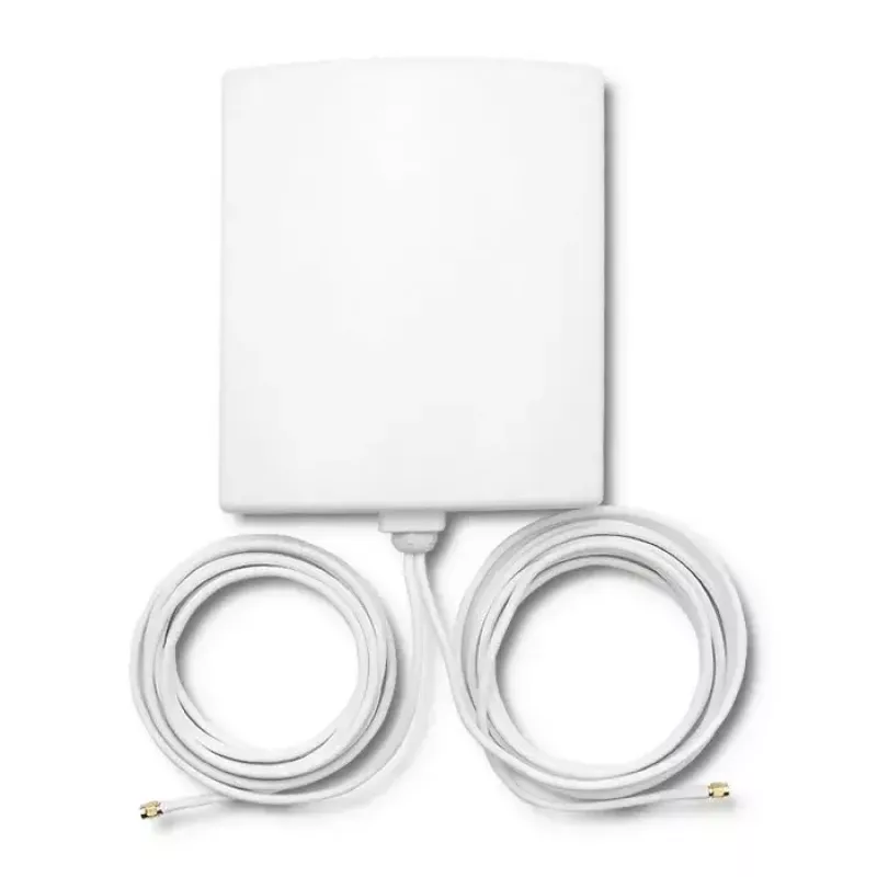 Kierunkowa antena zewnętrzna 5G LTE QOLTEC 57022 — 14 dBi, 700–3800 MHz, 50 Ω, obudowa miedziana