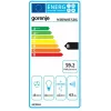 Okap kuchenny Gorenje WHI949EXBG, ścienny, srebrny, stal nierdzewna, 608 m³/h