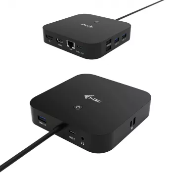 Stacja dokująca i-tec USB-C HDMI DP z zasilaniem Power Delivery 100 W