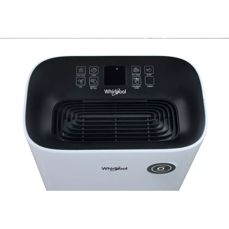 Osuszacz Whirlpool DE20W5252 6,5 l 44 dB 420 W czarny biały