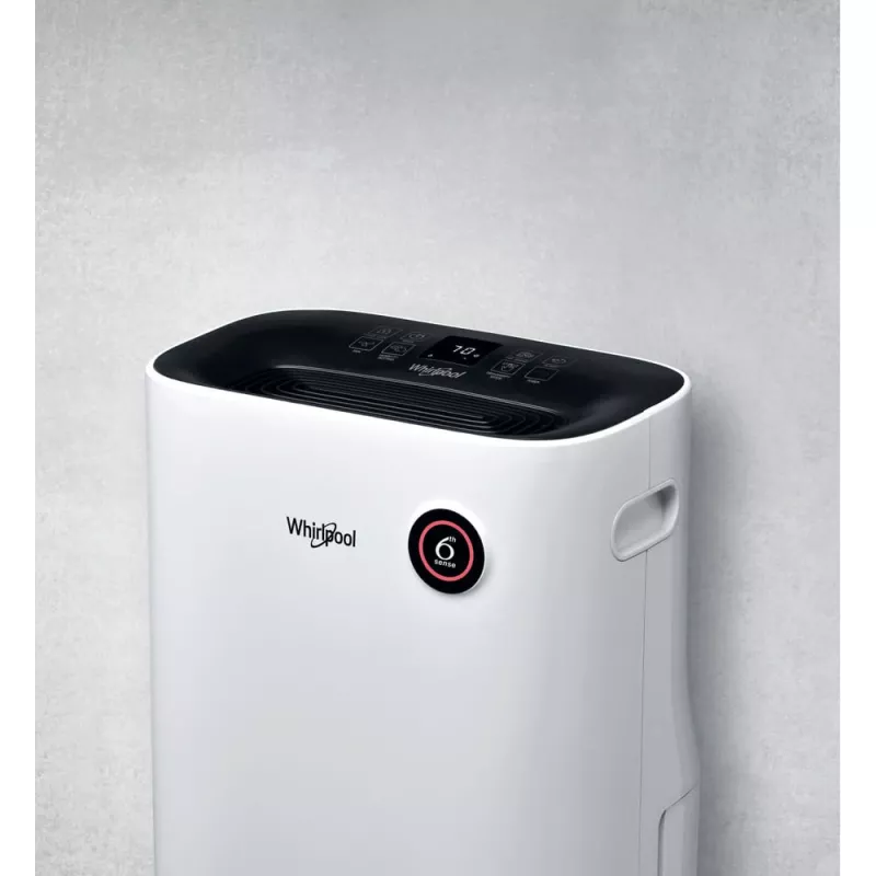Osuszacz Whirlpool DE20W5252 6,5 l 44 dB 420 W czarny biały