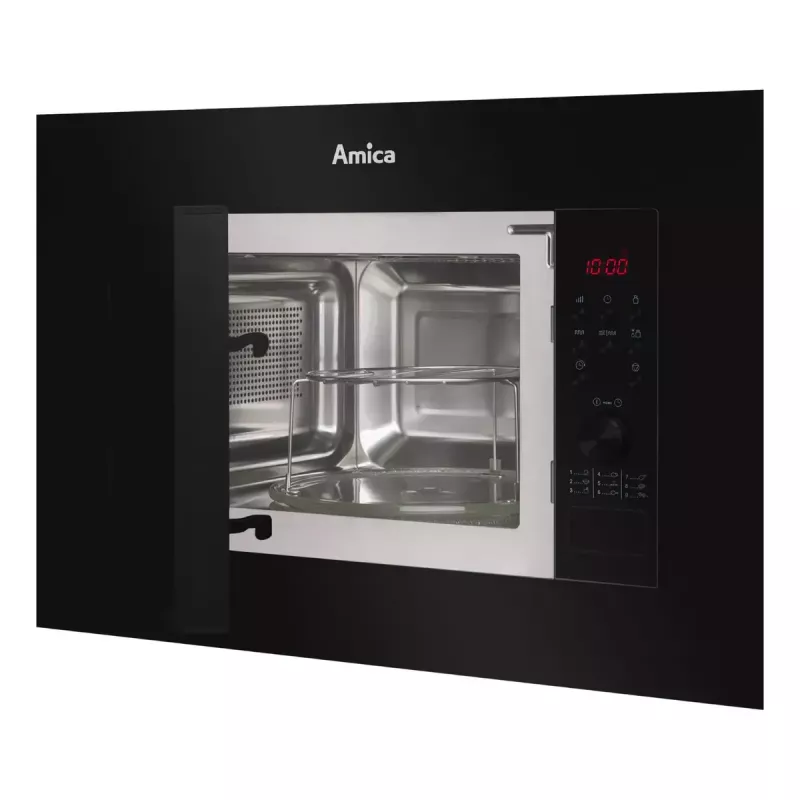 Kuchenka mikrofalowa do zabudowy Amica AMGB20E2GB, 800 W, 20 L
