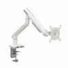 Uchwyt biurkowy do monitora ART RAMM L-19GD dla monitorów 17–32 cale, wspomagany gazowo, 2–9 kg, 2x USB 3.0, biały, zacisk