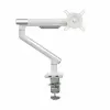 Uchwyt biurkowy do monitora ART RAMM L-19GD dla monitorów 17–32 cale, wspomagany gazowo, 2–9 kg, 2x USB 3.0, biały, zacisk