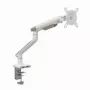 Uchwyt biurkowy do monitora ART RAMM L-19GD dla monitorów 17–32 cale, wspomagany gazowo, 2–9 kg, 2x USB 3.0, biały, zacisk